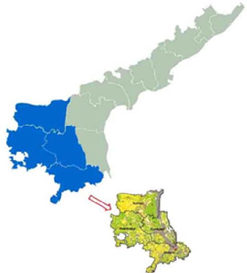Map of Rayalaseema Region